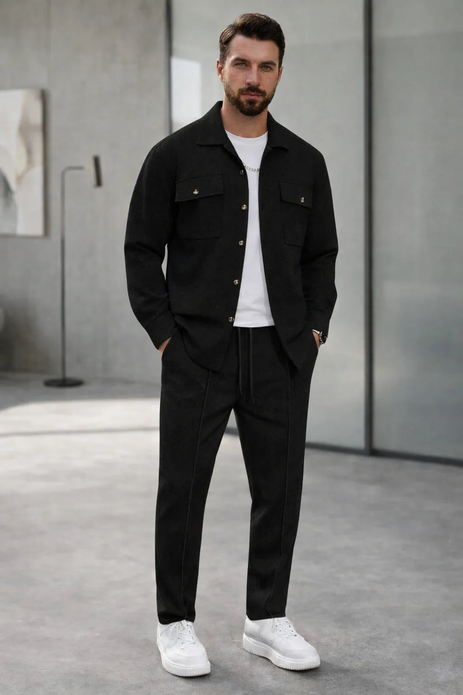 Completo Uomo Giacca e Pantaloni Linea Morbida