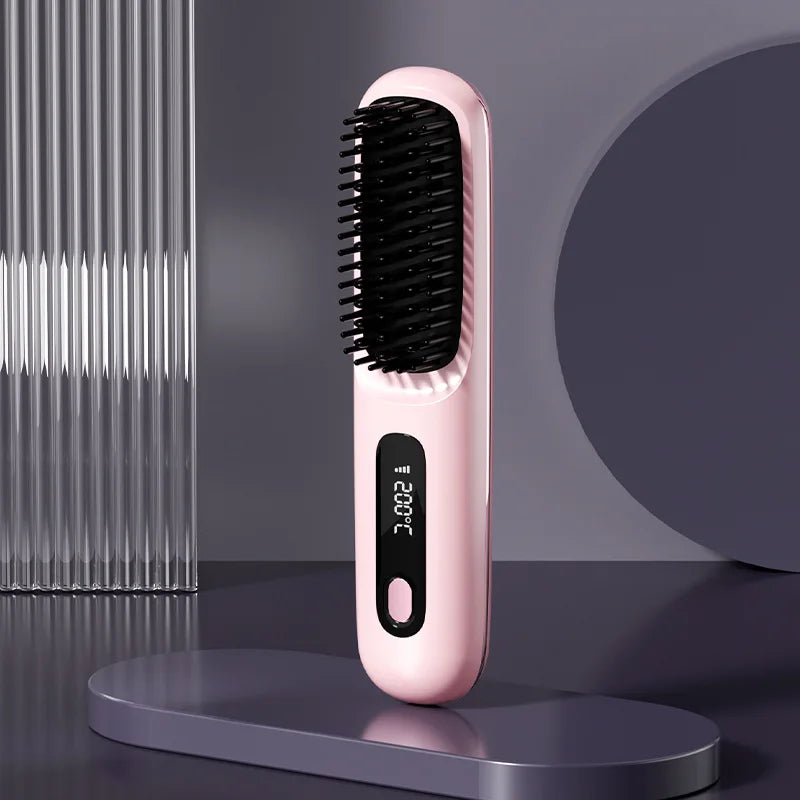 Pettine Lisciante Wireless Capelli